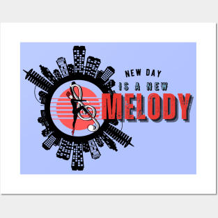 New Day is a new Melody Music Posters and Art